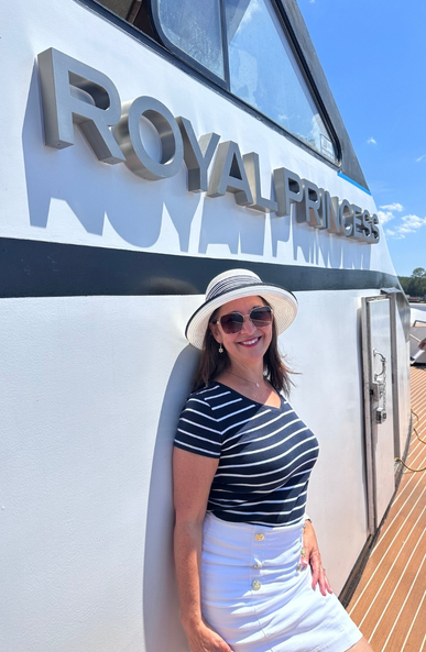 Event Planner and Author Lezlee of Royal Princess Yacht