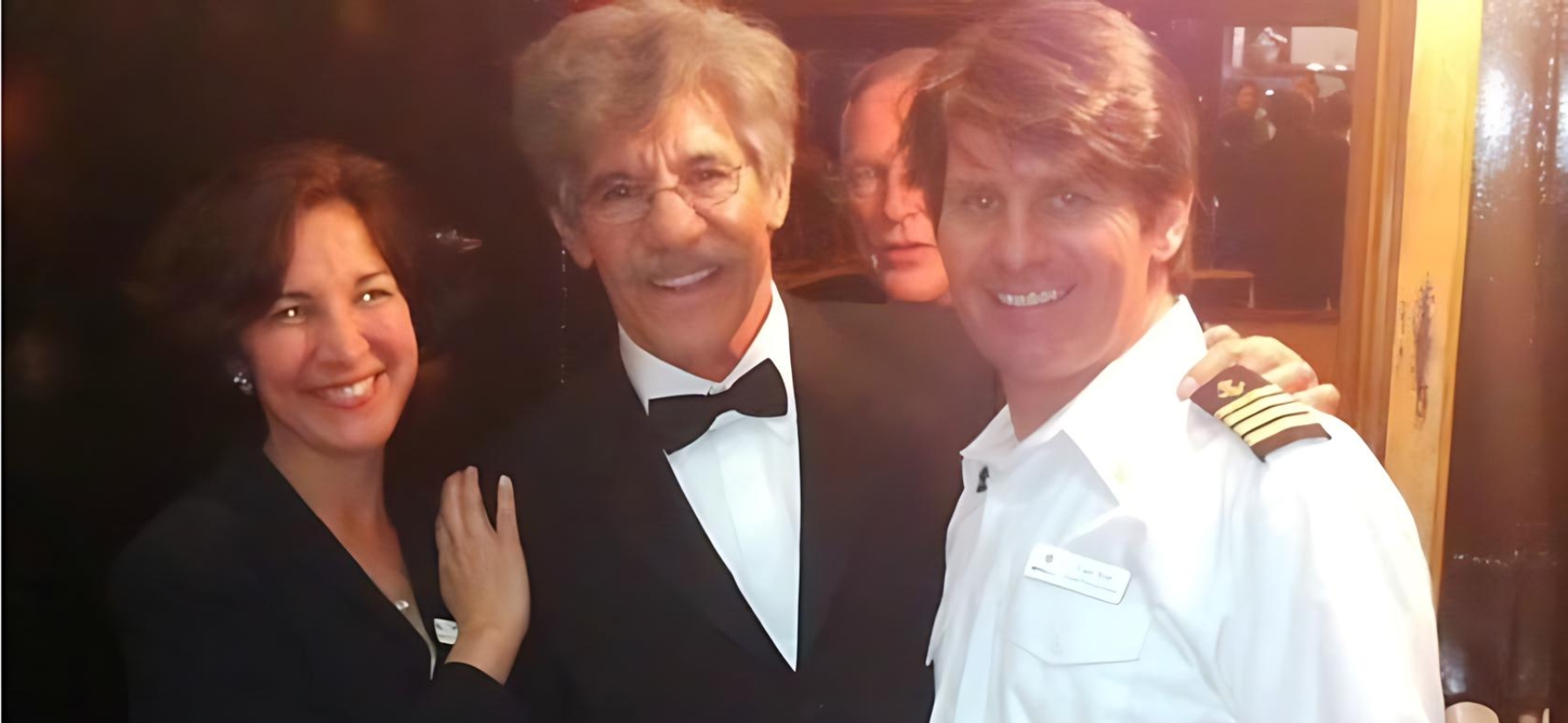 Formal Charity Event Guest Donating Aboard Jacksonville Yacht